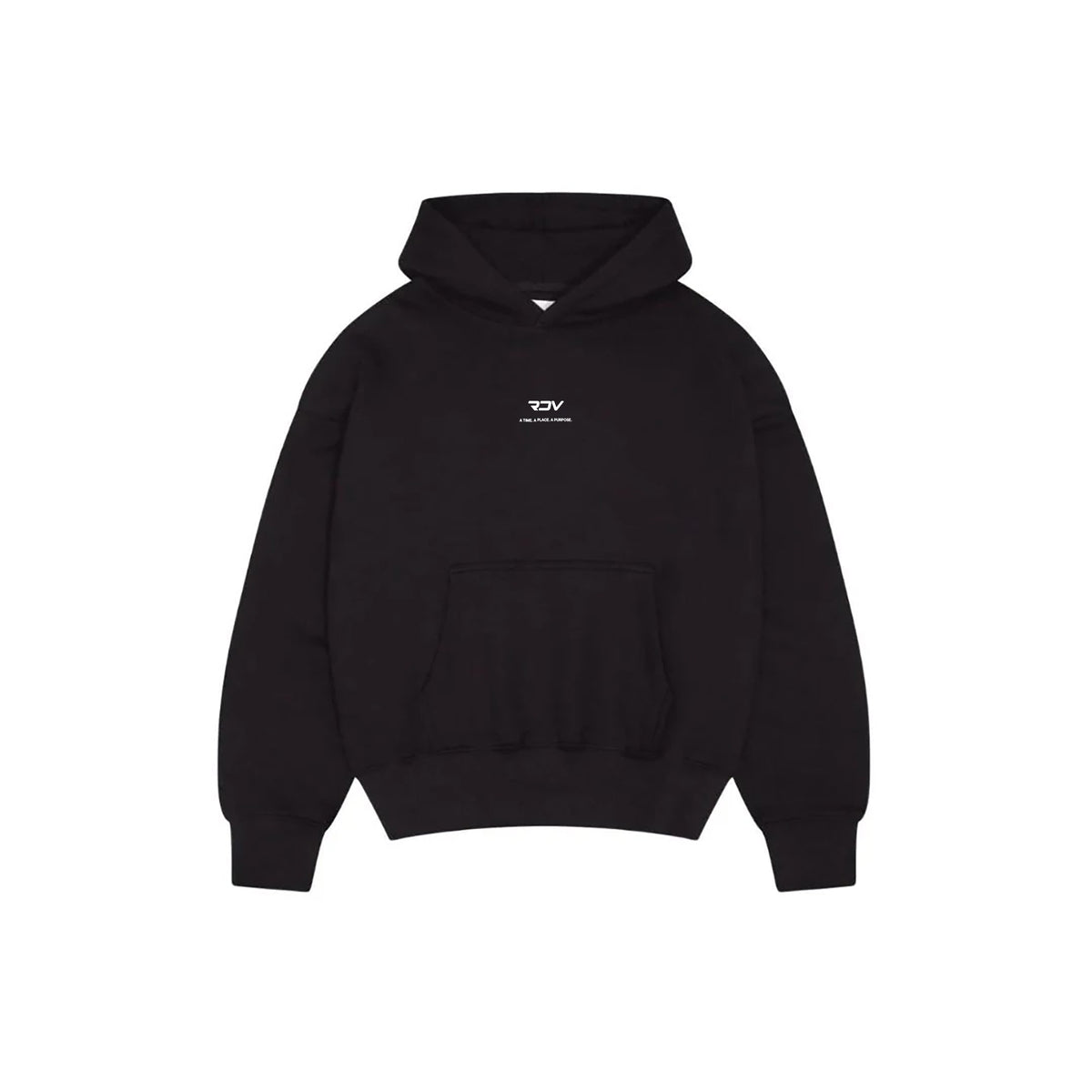 OVERSIZED NERO HOODIE
